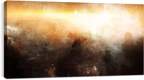 Постер на подрамнике - Звёздное скопление