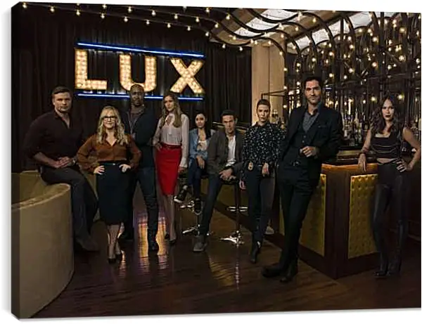 Постер на подрамнике - Люцифер. Lucifer