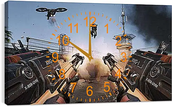 Часы картина - Call Of Duty: Advanced Warfare