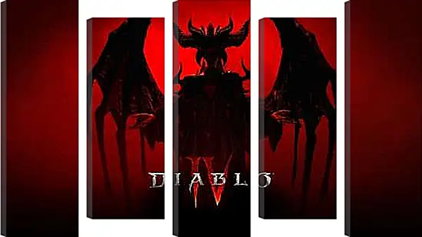 Модульная картина - Diablo IV