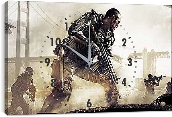 Часы картина - Call Of Duty: Advanced Warfare