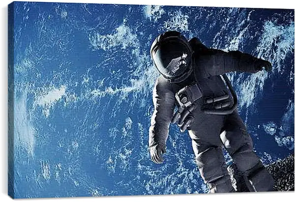 Постер на подрамнике - Космос