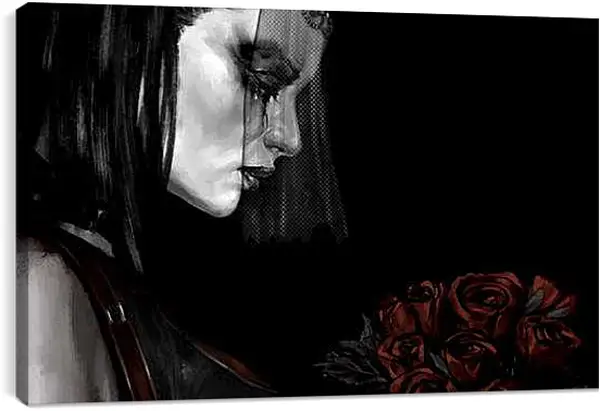 Постер на подрамнике - Batman: Arkham City