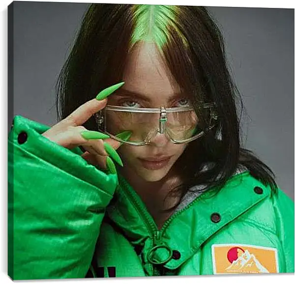 Постер на подрамнике - Билли Айлиш