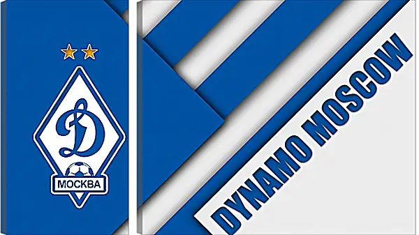 Модульная картина - Эмблема ФК Динамо Москва