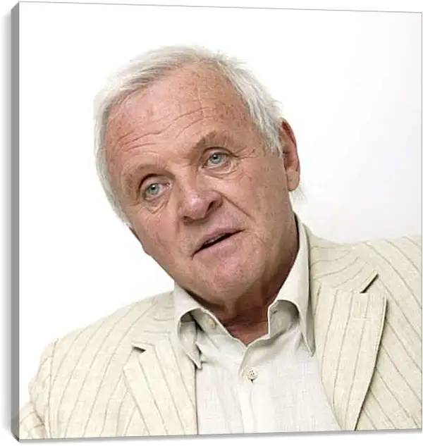 Постер на подрамнике - Энтони Хопкинс. Anthony Hopkins