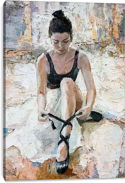 Постер на подрамнике - Балерина