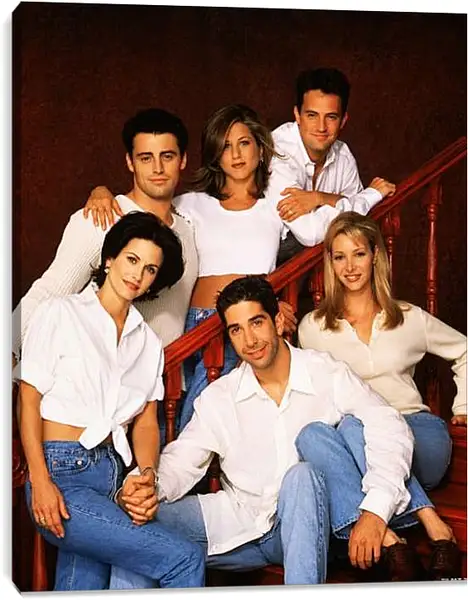 Постер на подрамнике - Друзья. Friends