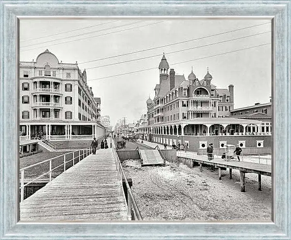 Картина в раме - Америка в начале 20 века