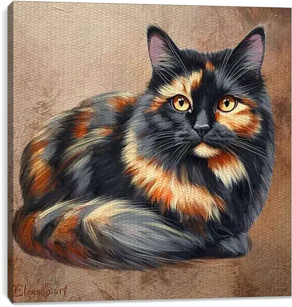 Постер на подрамнике - Cat 9