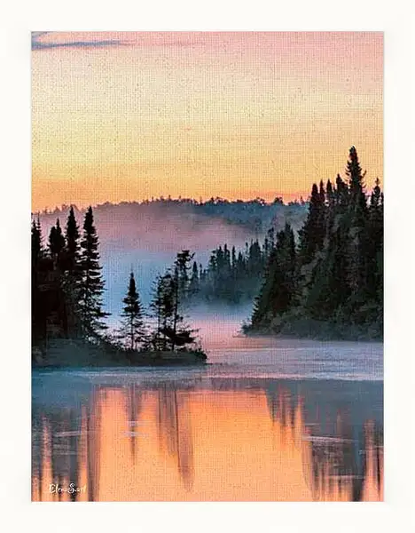 Картина в раме - Sunset 4