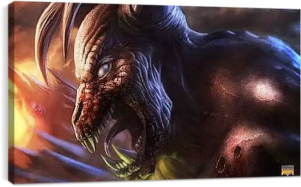 Постер на подрамнике - Doom
