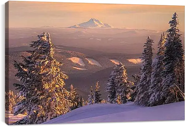 Постер на подрамнике - Зима