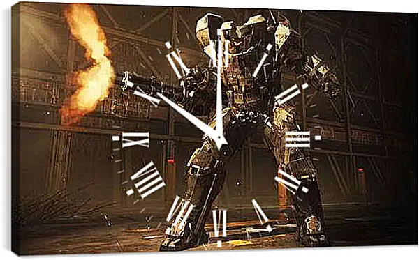 Часы картина - Call Of Duty: Advanced Warfare