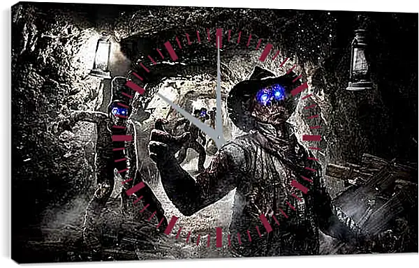 Часы картина - Call Of Duty: Black Ops II
