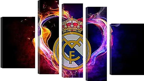 Модульная картина - Огненная Эмблема Реал Мадрид