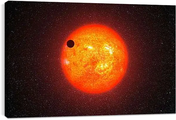 Постер на подрамнике - Космос