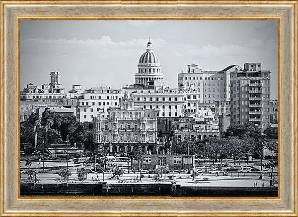 Картина в раме - Гавана