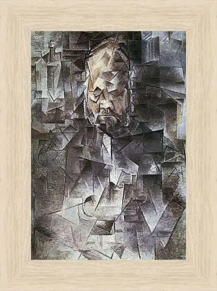 Картина в раме - Портрет Амбруаза Воллара. Пабло Пикассо