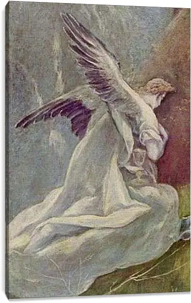 Постер на подрамнике - Christus am Olberg (Detail). Эль Греко