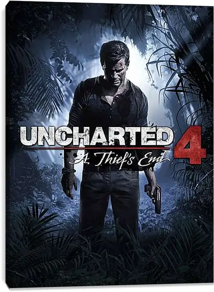 Постер на подрамнике - Uncharted 4