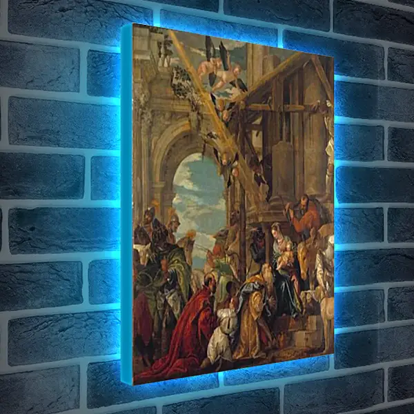 Лайтбокс световая панель - The Adoration of the Kings. Паоло Веронезе