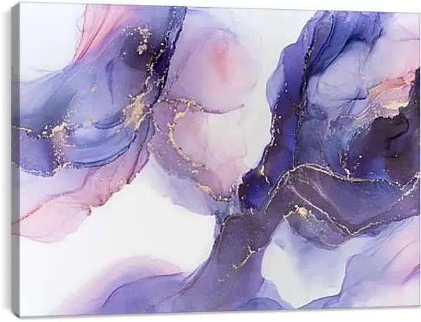 Постер на подрамнике - Abstract purple1. Mari Dein