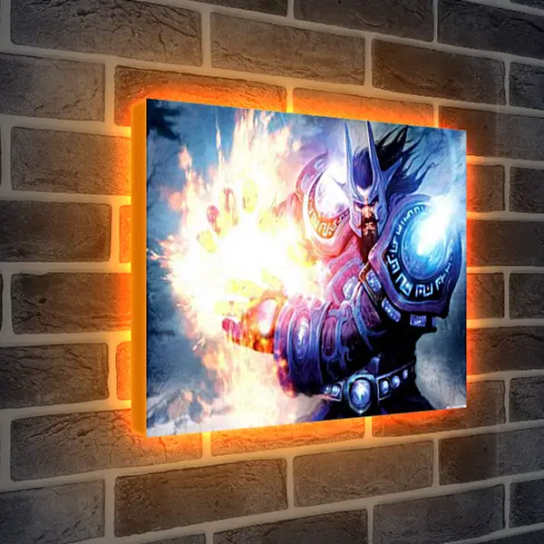 Лайтбокс световая панель - World Of Warcraft