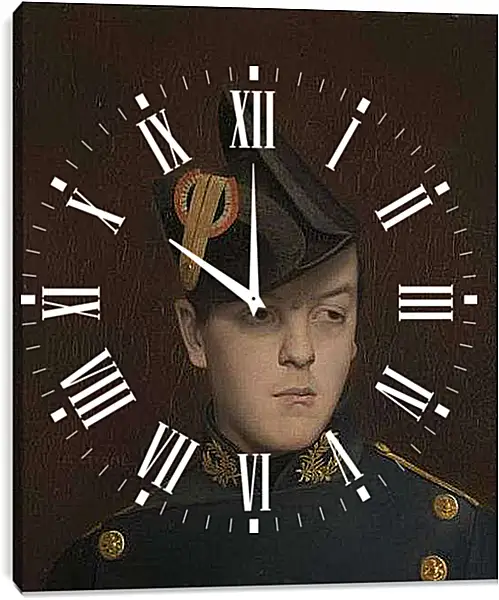 Часы картина - Portrait of Armand Gerome. Жан-Леон Жером