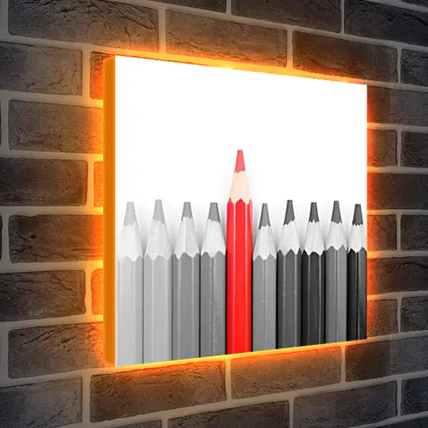 Лайтбокс световая панель - Карандаш