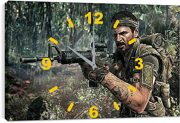 Часы картина - Call Of Duty