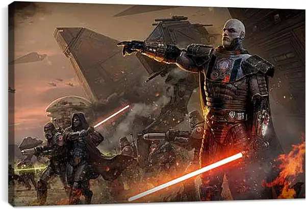 Постер на подрамнике - Star Wars The Old Republic