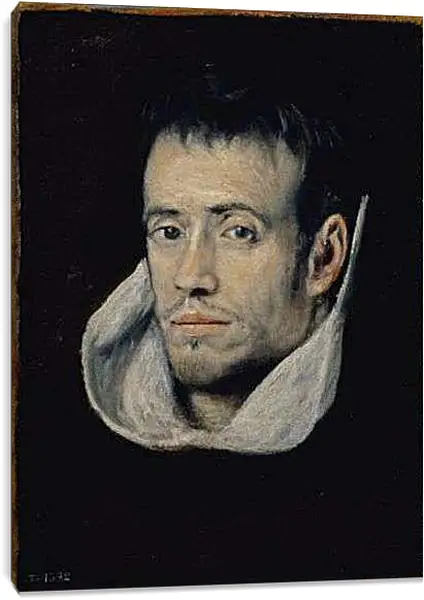 Постер на подрамнике - A Trinitarian Friar 2. Эль Греко