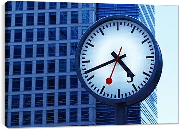 Постер на подрамнике - Таймбилдинг сити