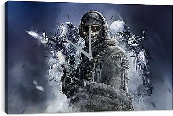 Часы картина - Call Of Duty