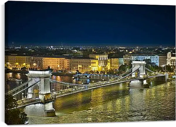 Постер на подрамнике - Будапешт