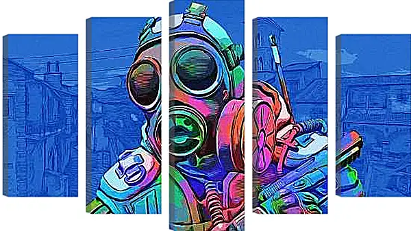 Модульная картина - CS Toxic