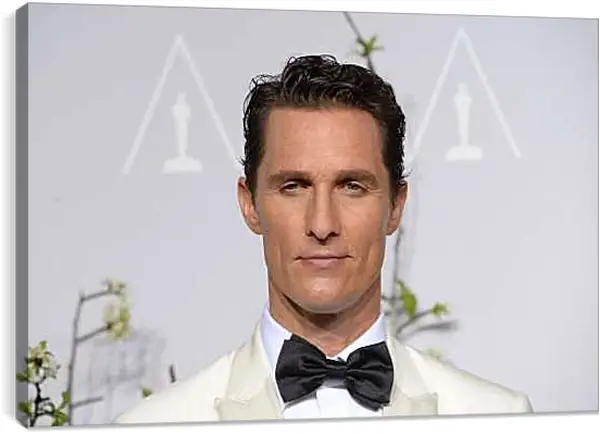 Постер на подрамнике - Мэттью Макконахи. Matthew McConaughey