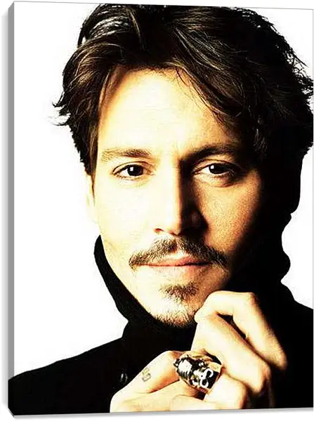 Постер на подрамнике - Johnny Depp - Джонни Депп
