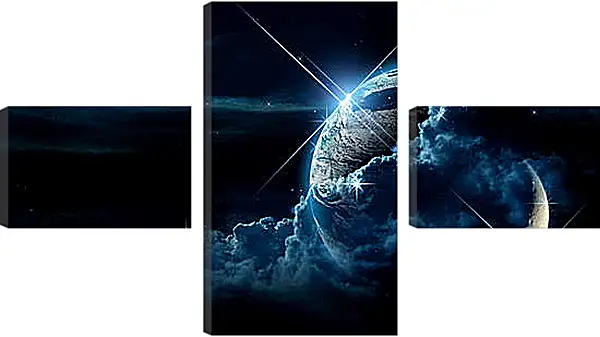 Модульная картина - Космос