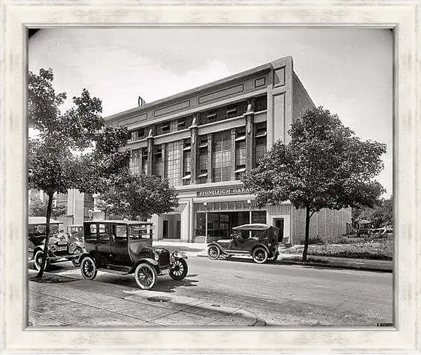 Картина в раме - Америка в начале 20 века