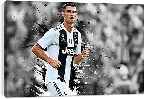 Постер на подрамнике - Криштиану Роналду