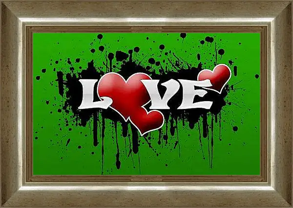 Картина в раме - Любовь