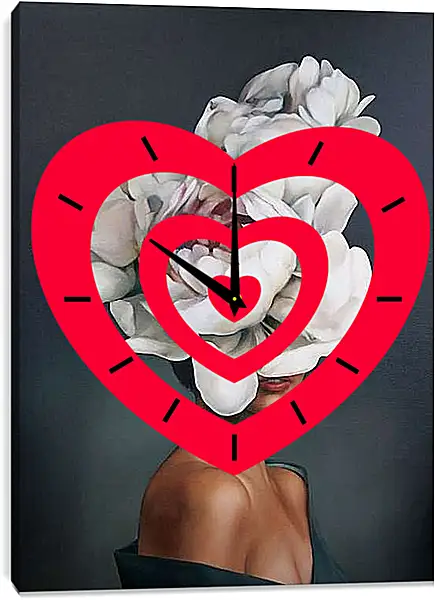 Часы картина - Картина Эми Джадд