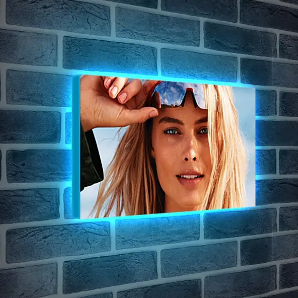 Лайтбокс световая панель - Марго Робби. Margot Robbie