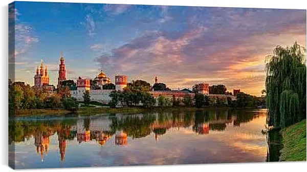 Постер на подрамнике - Новодевичий монастырь