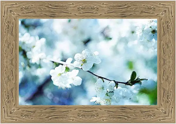 Картина в раме - Весна