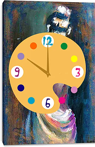 Часы картина - Загадка. Эротика