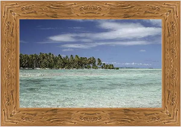 Картина в раме - Лето