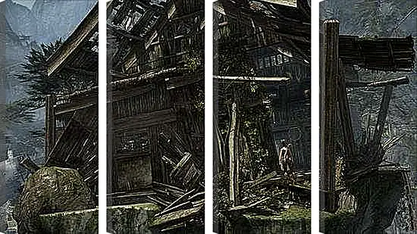 Модульная картина - Tomb Raider